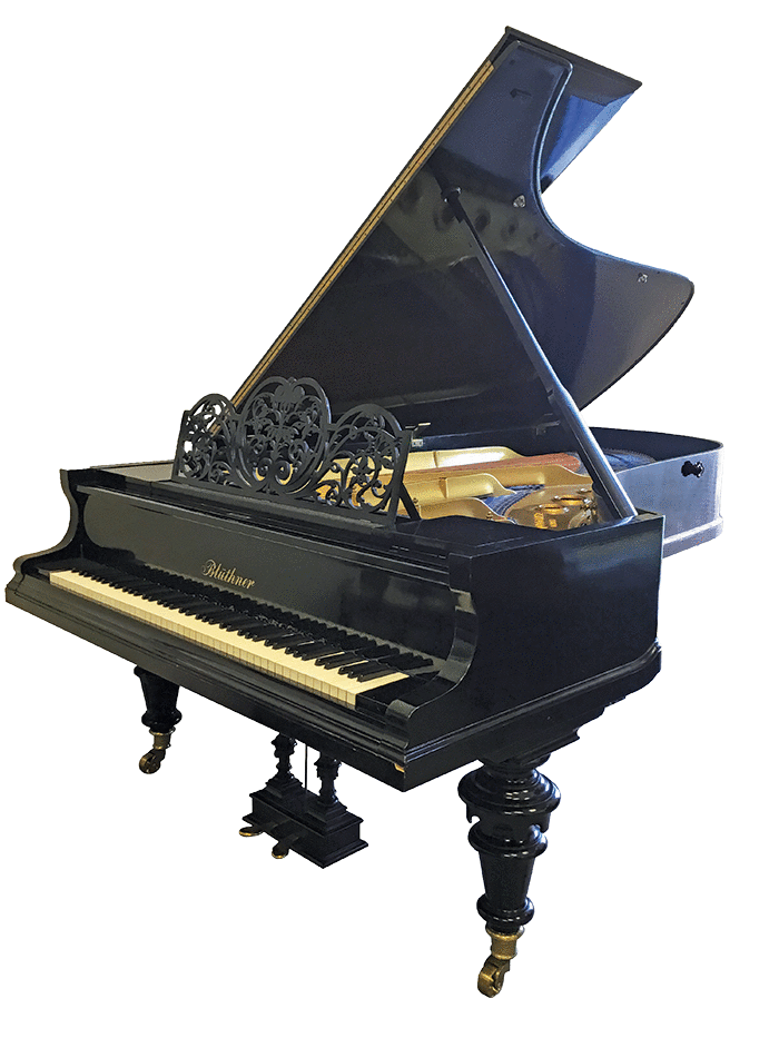 photo of 1890 Bluthner piano