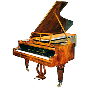 photo of 1852 Bosendorfer piano