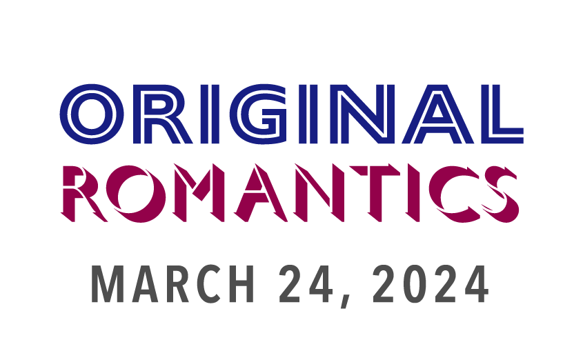 The original romantics title graphic